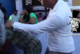 Grinding groping ass in concert