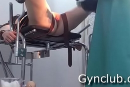 Tanya on the gynecological chair (episode-6)