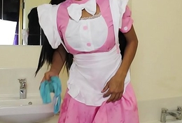 Pretty Maid Ruins Her Uniform Teaser