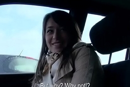 Public Pickup Girl Seduces Tourist For A Good Fuck And Dollars 23