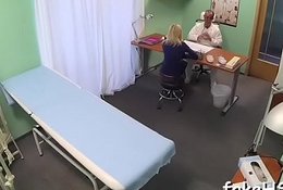 Fascinating doctor gets her pussy fucked